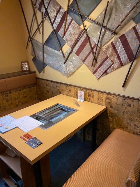 和を基調とした落ち着いた半個室